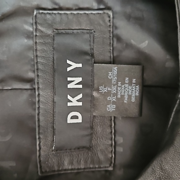 NWOT DKNY Moto Leather Jacket! - Picture 2 of 7